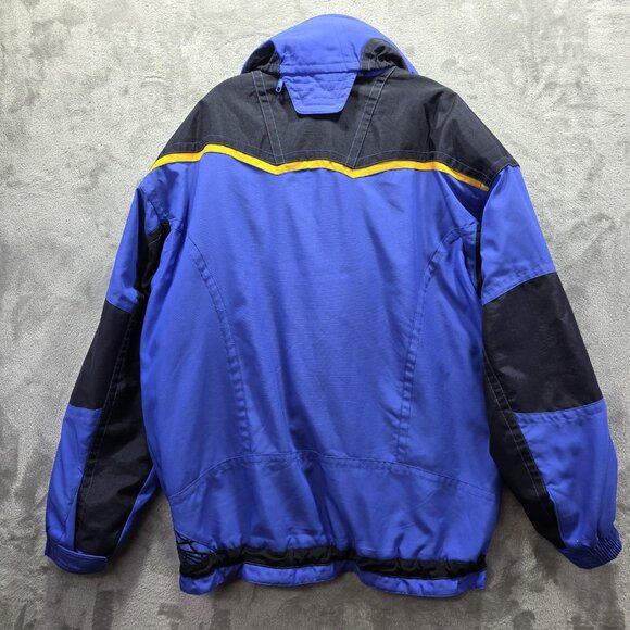 VINTAGE Spyder Jacket Mens Large Ski Insulated Thinsulate Colorblock 90s - Picture 5 of 12